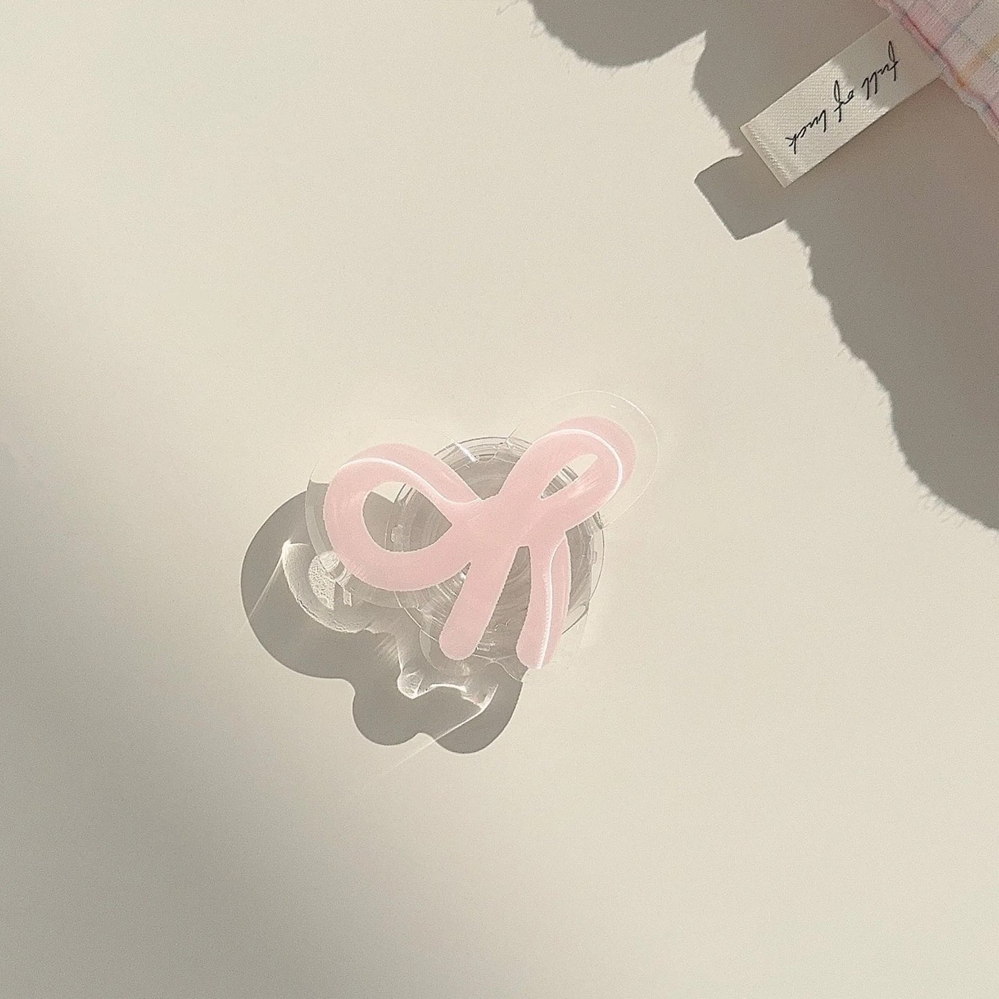 Girly Phone Stand Cute Strawberry Butterfly Boho Rainbow Heart Designs Adhesive Holder for Smartphones Samsung iPhone