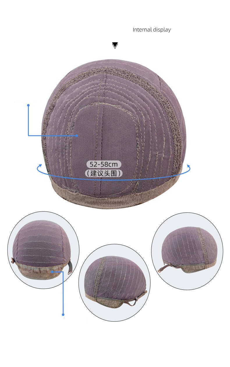 Wholesale European and American Cross-border Wigs Straight Hair Girl Group Daily Natural Full Bangs Full Head Wig Fashion JK Realistic Synthetic Hair