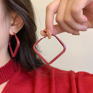 Temperament Painless Magnetic Suction Earrings Women's Ear Bone Clips Without Ear Holes Cold Style All-match Exquisite High-end Sense Niche Ear Accessories