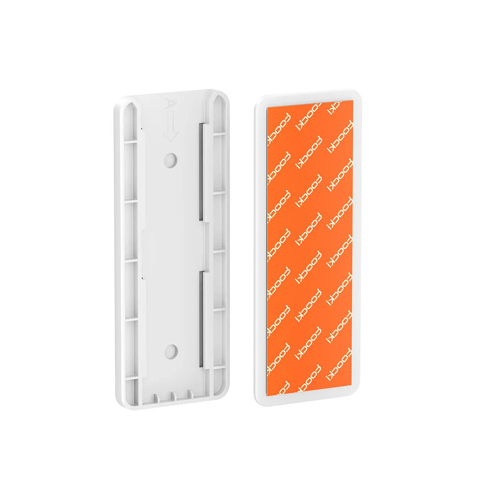 Toocki 1/3 Pcs Power Strip Holder Wall-hanging Plug Punch-Free Fixer Socket Mount Self-Adhesive Cable Wire Organizer For Office