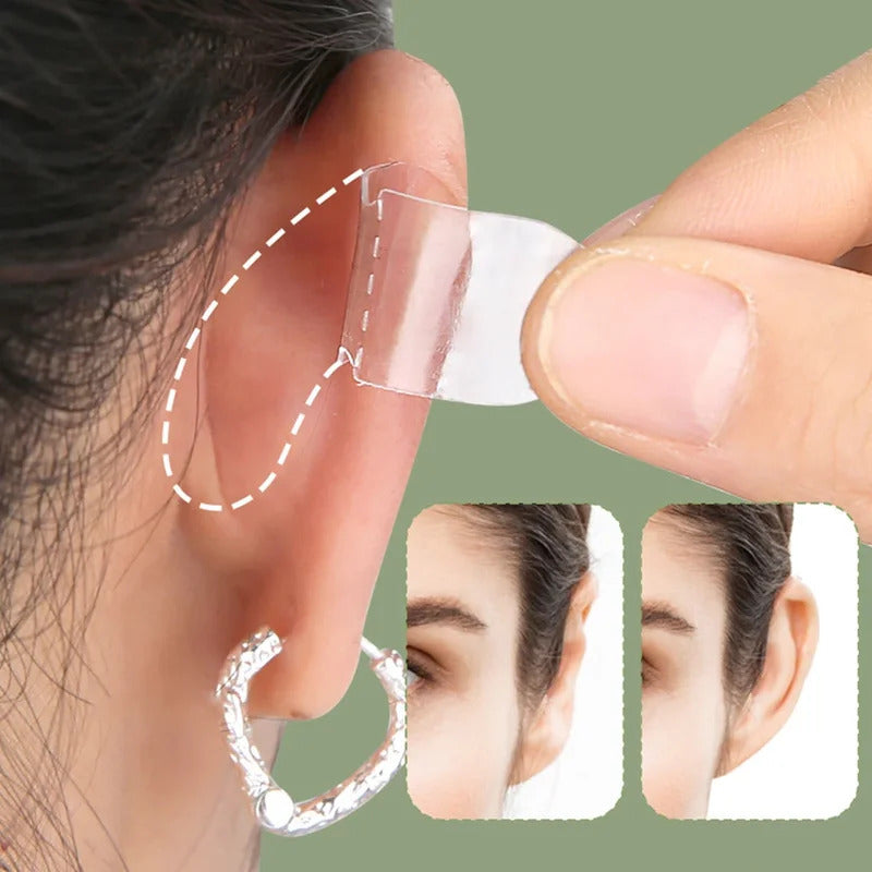 60 Pcs Aesthetic Correctors Solves The Problem of The Big Ear Big Ear Supporters Ear Tape Cosmetic Ear Stickers for Women Girls