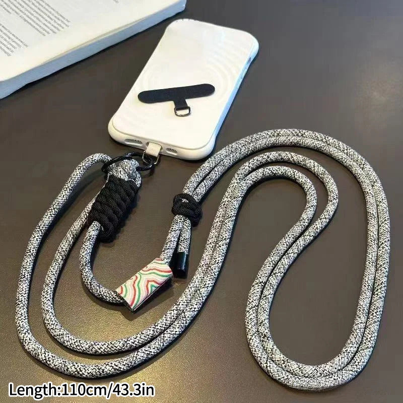 Adjustable Mobile Phone Lanyard Women Universal Phone Case Lanyard with Long Shoulder Strap Anti-lost Cell Phone Chain