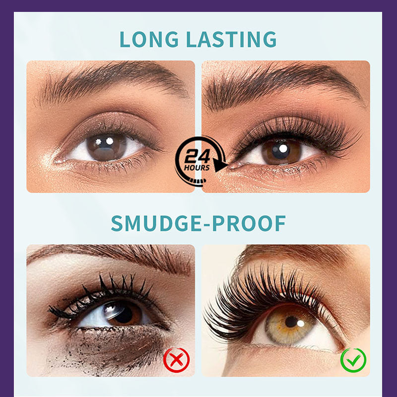 Qiciy Cross-Border Hot Mascara Waterproof Thick Long-Lasting Natural Not Smudge Eyelash Base Cream Makeup Wholesale