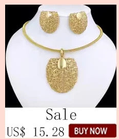 Italy 18k Gold Plated Women Jewelry Set Classic Design Bowknot Necklace Earring Bracelet And Ring 4PCS Set Jewelry Wedding Party