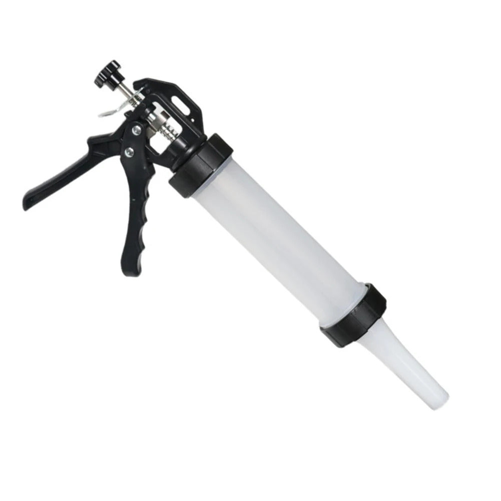 Stainless Steel Small Sausage Tool Fast Sausage Filling 1.5lbs with 5 Nozzles BBQ Kitchen Tool for Household Use Or Commercial