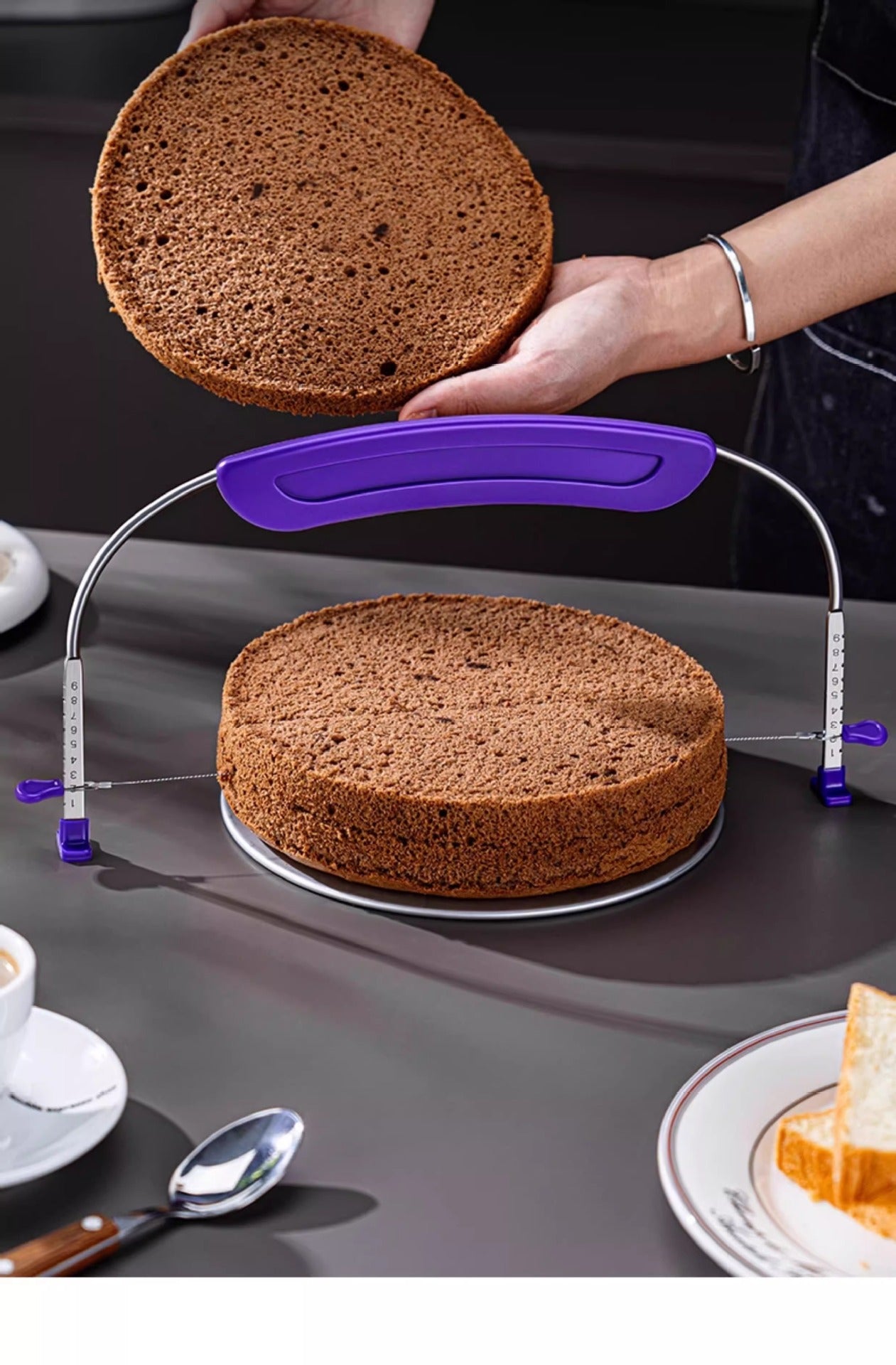 Single Line Cake Layered Cake Slicer Bread Toast Splicer Cake Baking Tools