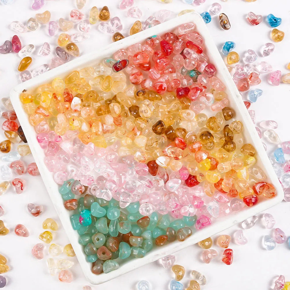 20g/Bag Acrylic Crushed Stone Shape Multicoloured Loose Beads Diy Necklace Bracelet Key Chain Jewelry Making Materials