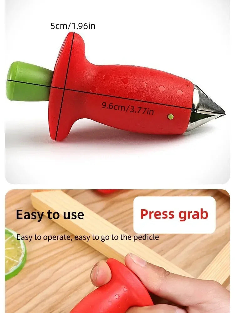Strawberry Catcher Stainless Steel Pineapple Eye Digger, Eye Removal Clip, Tomato Knife, Kitchen Tool