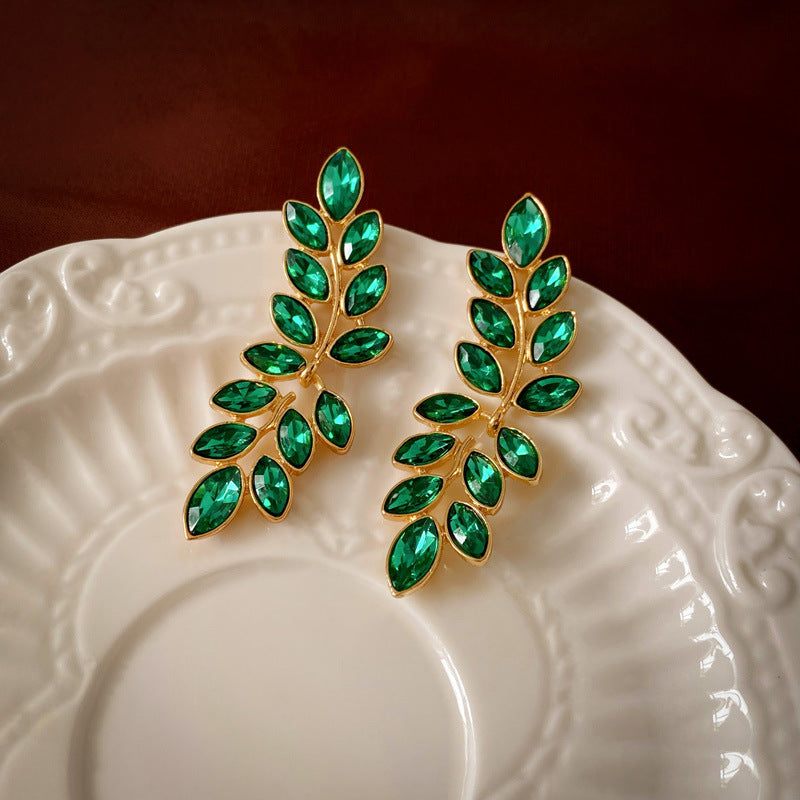 Vintage Earrings Fashion Versatile Ear Jewelry Niche Light Luxury High-end Accessories