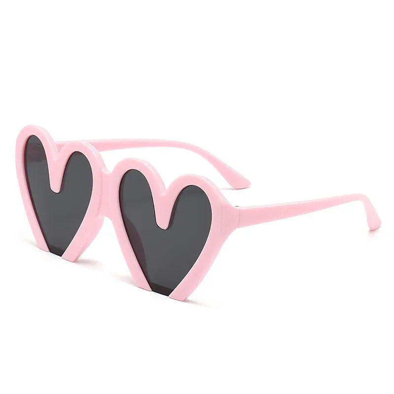 Love Birthday Party Sunglasses Woman Stage Performance Funny Sunglasses Hearts Sweet Fashion Travel Girls Sun Glasses gafas