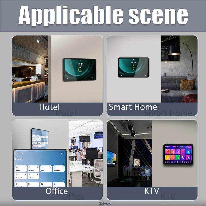 Supplied Magnetic Wall Mounted Charging Stan for Samsung Galaxy Tab A9 8.7 inch intelligent switch 18W Power in Wall emonita