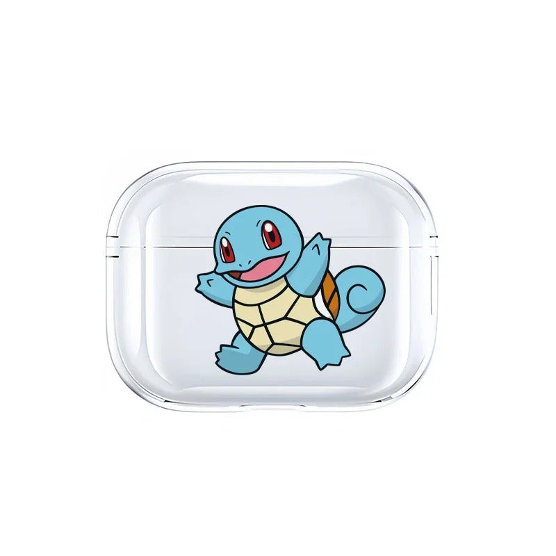 Anime Pokemon Gengar Pikachu Snorlax Charizard Earphone Shell Be Applicable AirPods Pro 1 2 3 4 Transparent Protective Case