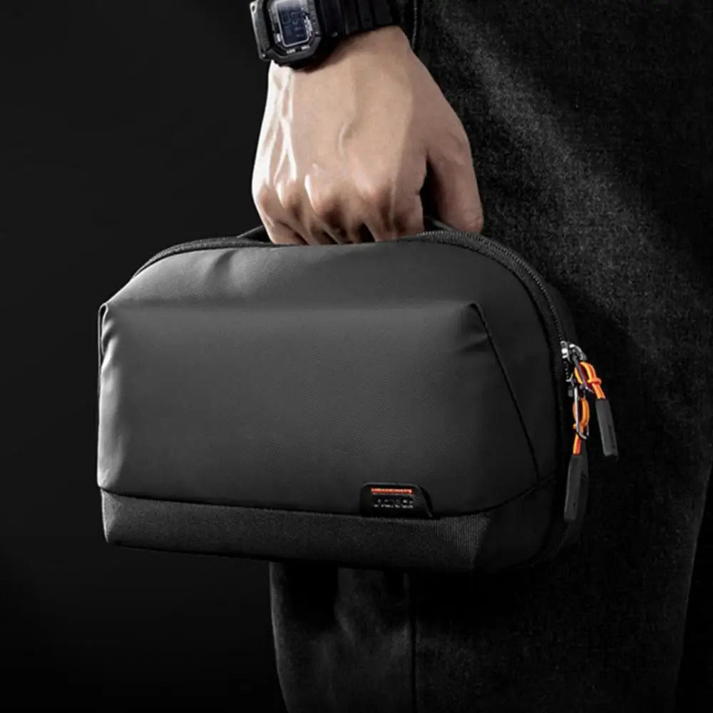 Cable Organiser Bag 180 Opening 2024 New Cable Organiser Electronics Bag Portable Battery Storage Case Cable Storage Box For