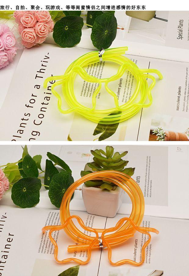 Glasses Straw Funny Lazy People Drinking Water Creative Cool Cute Drink Super Long Glasses Eye Straw