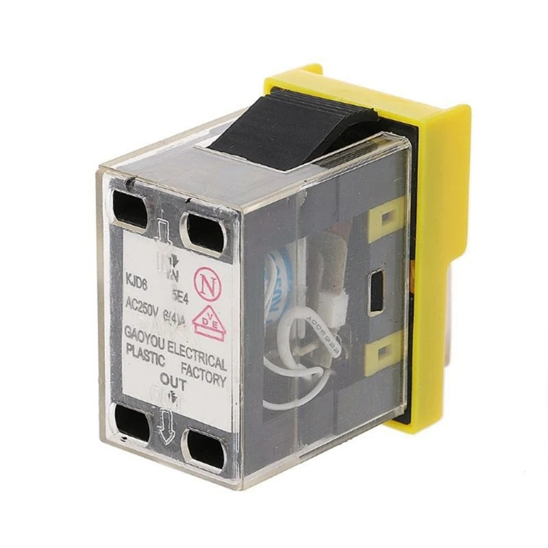 Waterproof and Dustproof Momentary Electromagnetic Switches, 250V, 2-Button, Machine Safety Switches, KJD6, 5E4