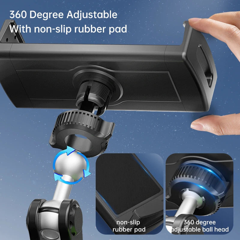 Lanparte 360-Degree Adjustable Car Mount Mobile Phone and Tablet Holder Stand for ipad accessories holder stand with Suction Cup