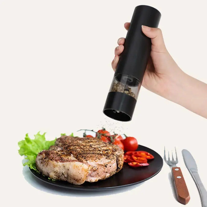 Rechargeable Electric Salt And Pepper Grinder Set-Peppercorn & Sea Salt Spice Shaker Mill Set With Adjustable Coarseness Durable