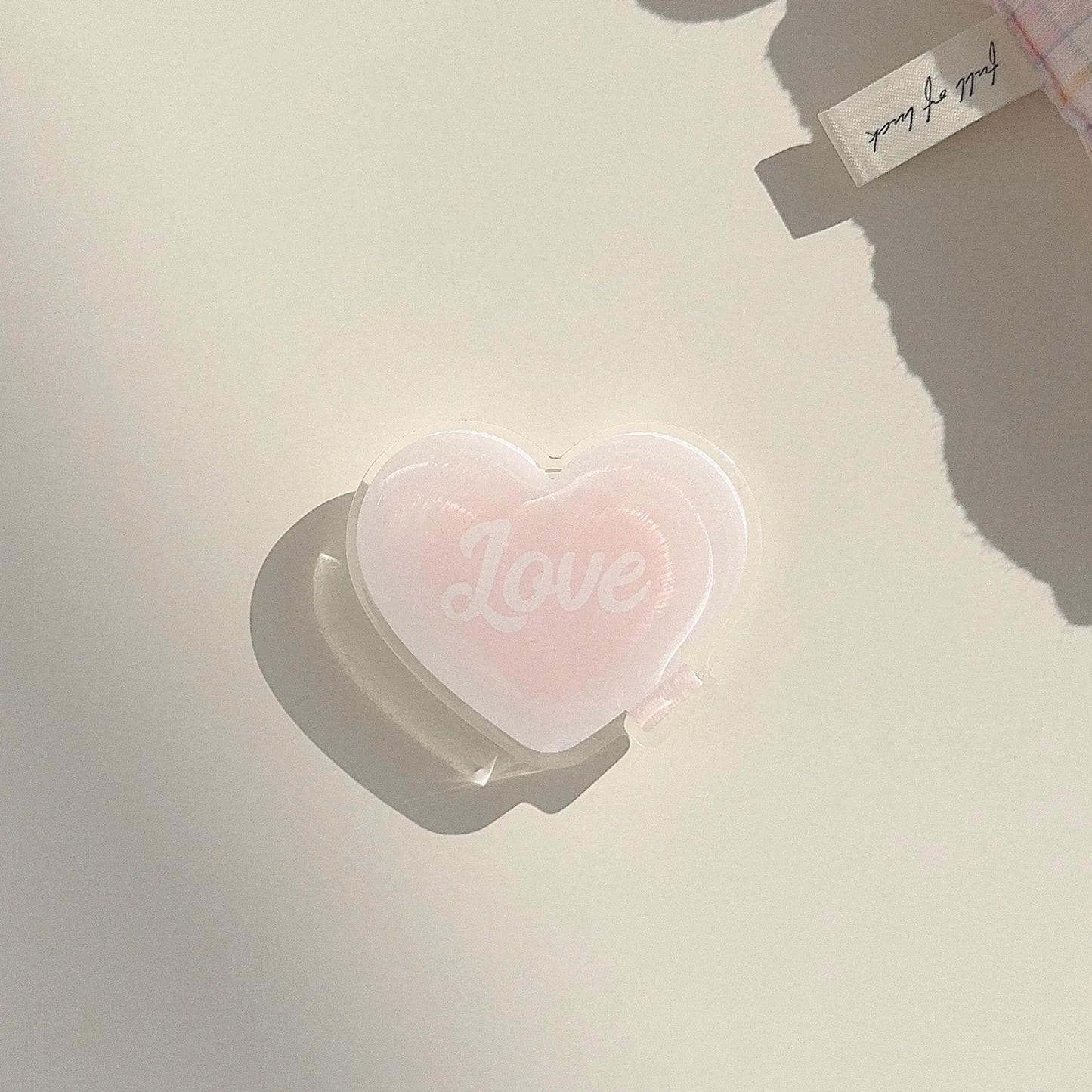 Girly Phone Stand Cute Strawberry Butterfly Boho Rainbow Heart Designs Adhesive Holder for Smartphones Samsung iPhone