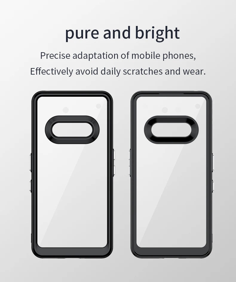 For Nothing Phone 3A Case Air Cushion Shockproof Clear Airbag Silicone TPU Back Cover Soft Case for Nothing Phone 3A phone cover