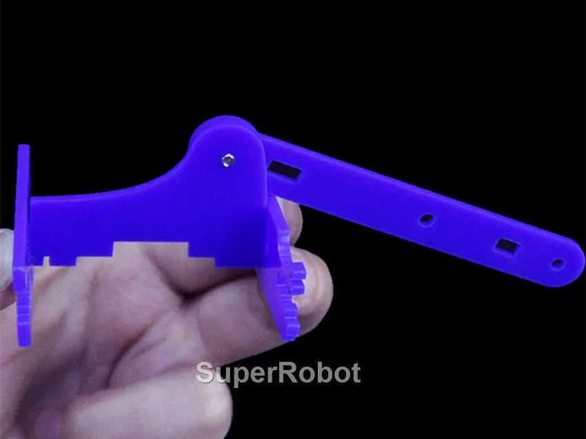 SG90 4 Dof Unassembly Acrylic Mechanical Robot Manipulator Claw For Arduino Robot Arm DIY Kit UNO Programmable Robot Starter Kit