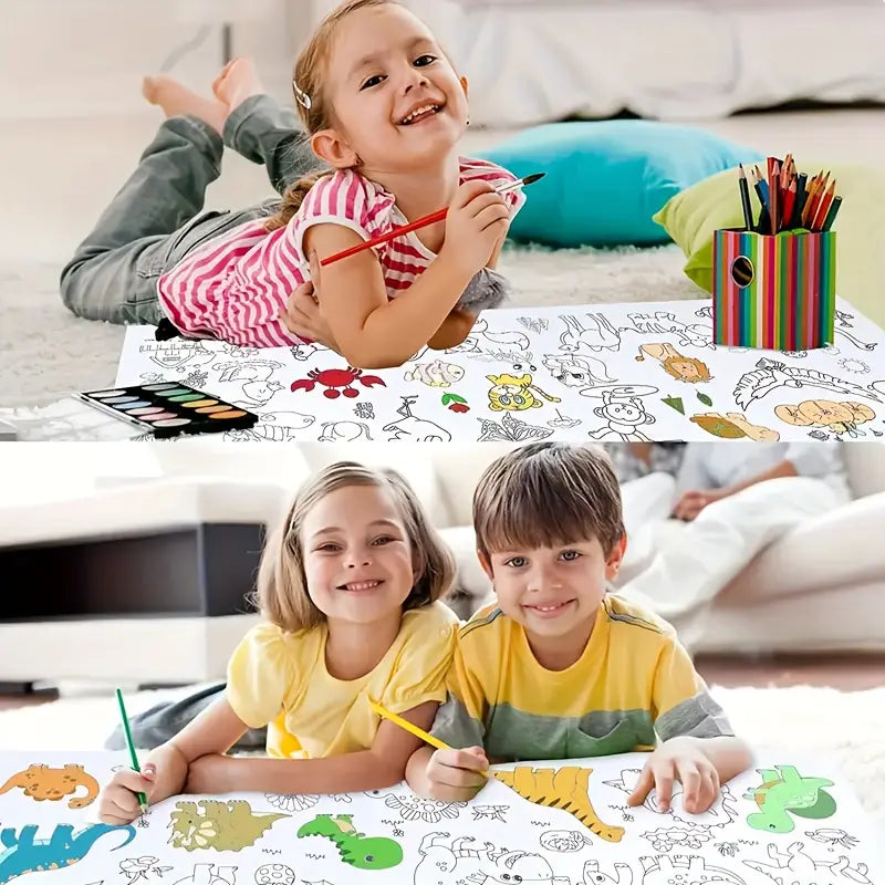 LittleDreamer Coloring Art Roll