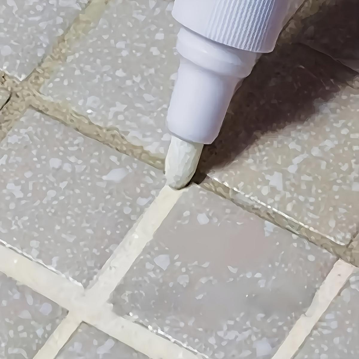 1pc Waterproof Tile Marker Grout Pen Wall Seam Pen For Tiles Floor Bathroom Decontamination Seam Repair Tools, For Hotel