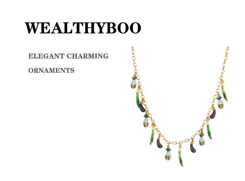 red Pepper Necklaces for Women Multilayer Collar Chain Verse Christian Jewelry 18K Gold Choker Plated/Stainless