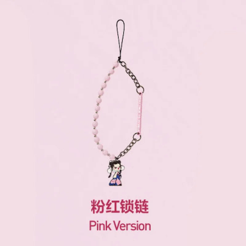 POP MART SKULLPANDA CHEERS TO MYSELF SERIES - Phone Charm Blind Box Mystery Box Guess Bag Toys Doll Cute Anime Figure Desktop