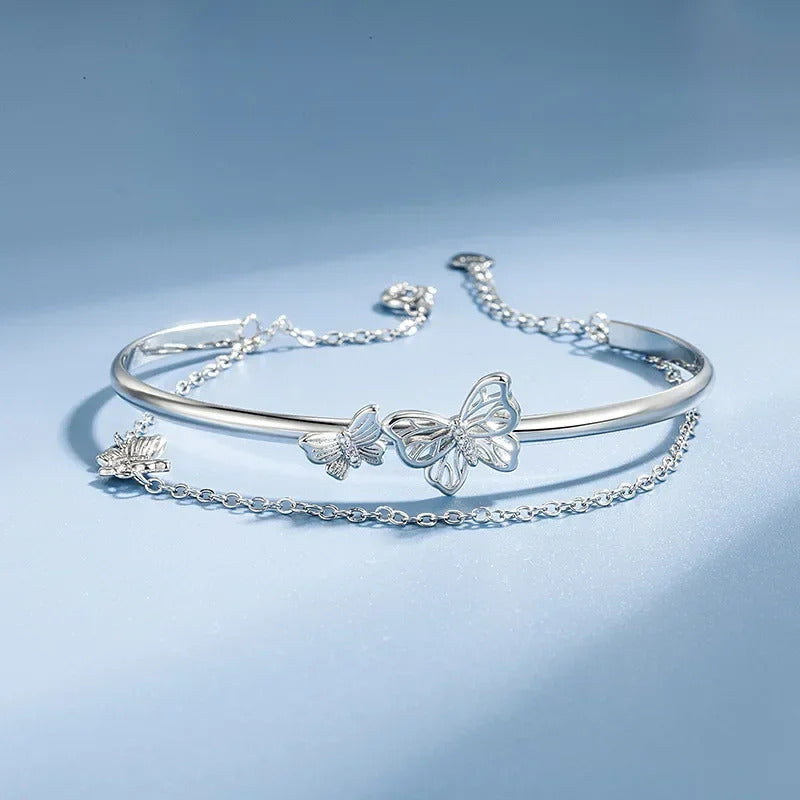 925 Sterling Silver Bracelet Woman Vintage Luxury Original Jewelry Accessories Fashion Designer Party Wedding Jewelry Gifts 2024