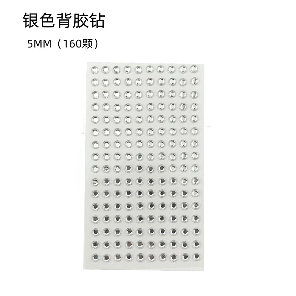 Glitter Gradient Butterfly Wing Tattoo Eye Corner Face Stickers Children's Eye Makeup DIY Stickers Fish Scale Performance Catwalk