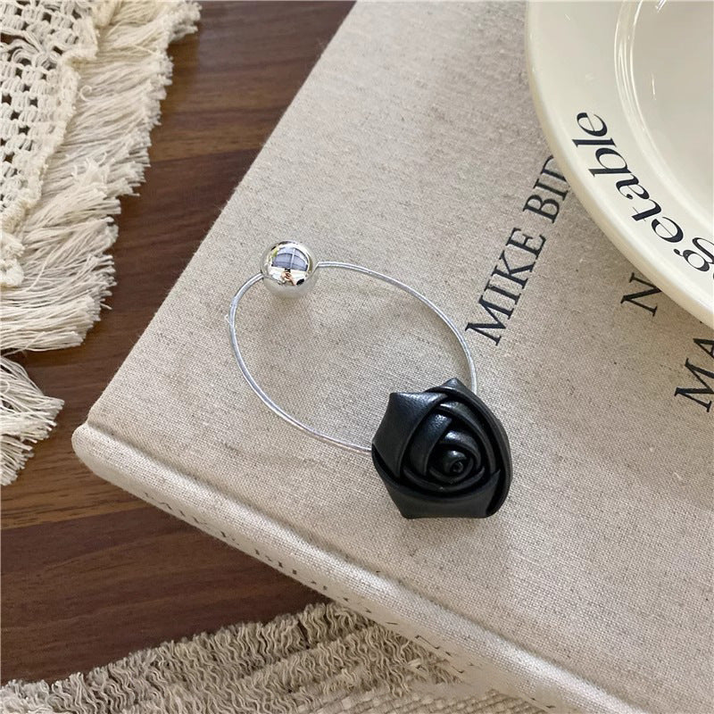 Vacation Organza Flower Hair Clip Travel Outing Hair Accessories Atmosphere Clip Duckbill Clip Hairpin Side Clip Hair Ornament