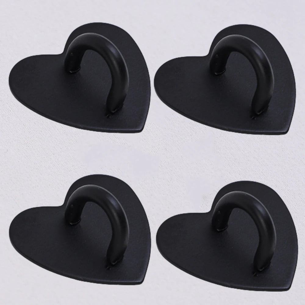Kawaii Adhesive Metal Heart Phone Charm Holder Mobile Phone Case Finger Ring Stand Hook Buckle Clasp Bear Keychain Pearl pendant
