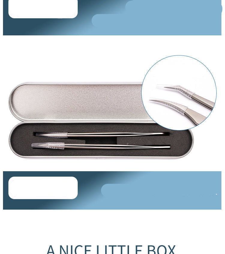 Planting Grafting False Eyelashes Eyelash Tweezers Eyelash Tools Golden Feather Clip Dolphin Clip Makeup Beauty Aid