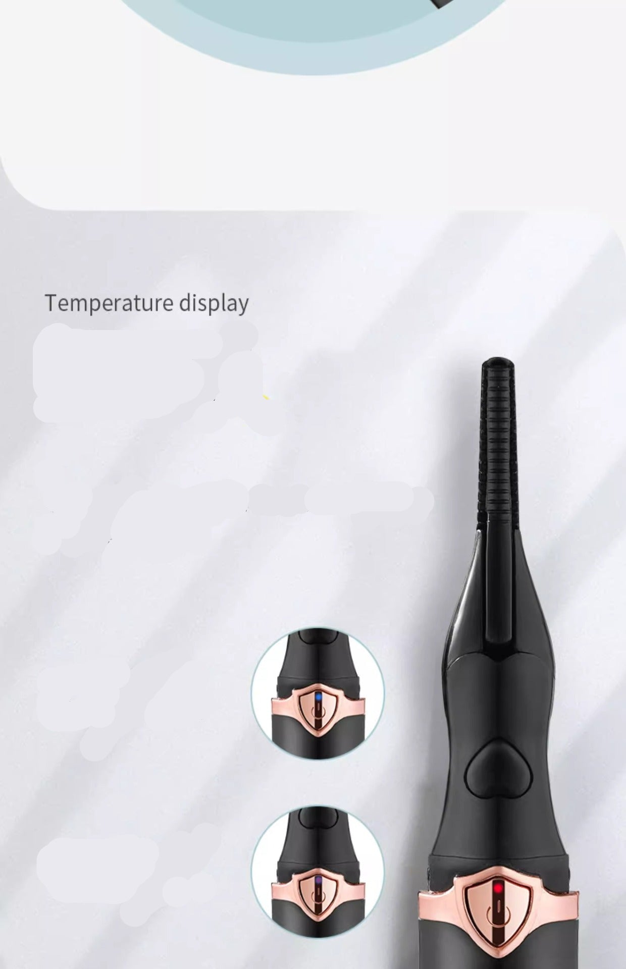 New Electric Eyelash Curler Rechargeable Heated Eyelash Shaping Curler Beauty Tool Electric Eyelash Curler