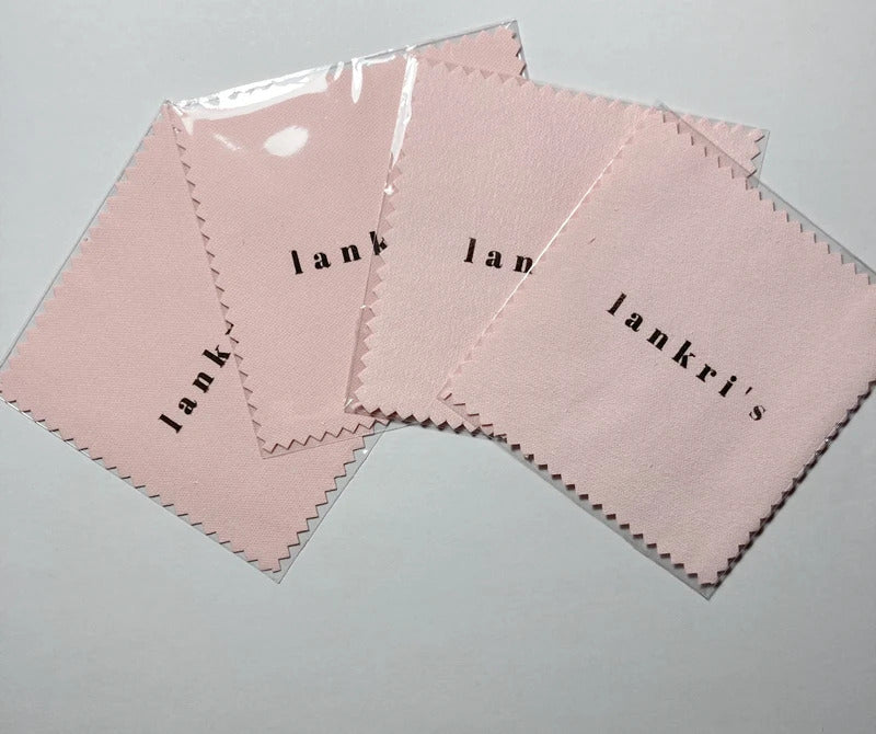 100pcs Emboss Custom LOGO 8*8cm Silver Polish opp bags Cloth for silver Jewelry Cleaner Blue Microfiber suede fabric material