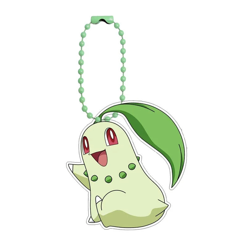 Pokemon Bulbasaur Squirtle Charmander Self-Control Acrylic Cartoon Key Buckle Pendant Anime Classics Game Collection Gift Toys