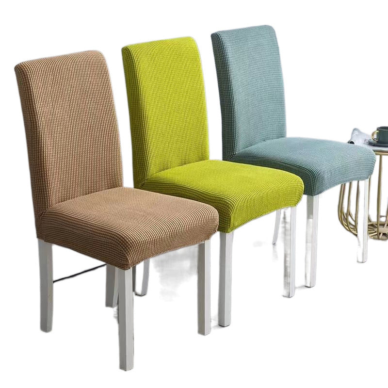 Chair Cover Cover All-Inclusive Universal Universal Chair Cover Household Dining Table Chair Cover Backrest Cushion One-Piece Chair Cover