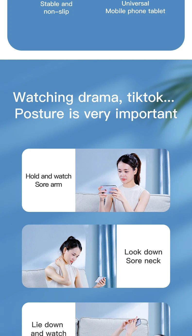 SmartDevil Phone Holder Foldable Stand Holder for iPhone 12 Pro Max Adjustable Desk Holder Stand for iPhone 11 Pro Max X XS XR 8