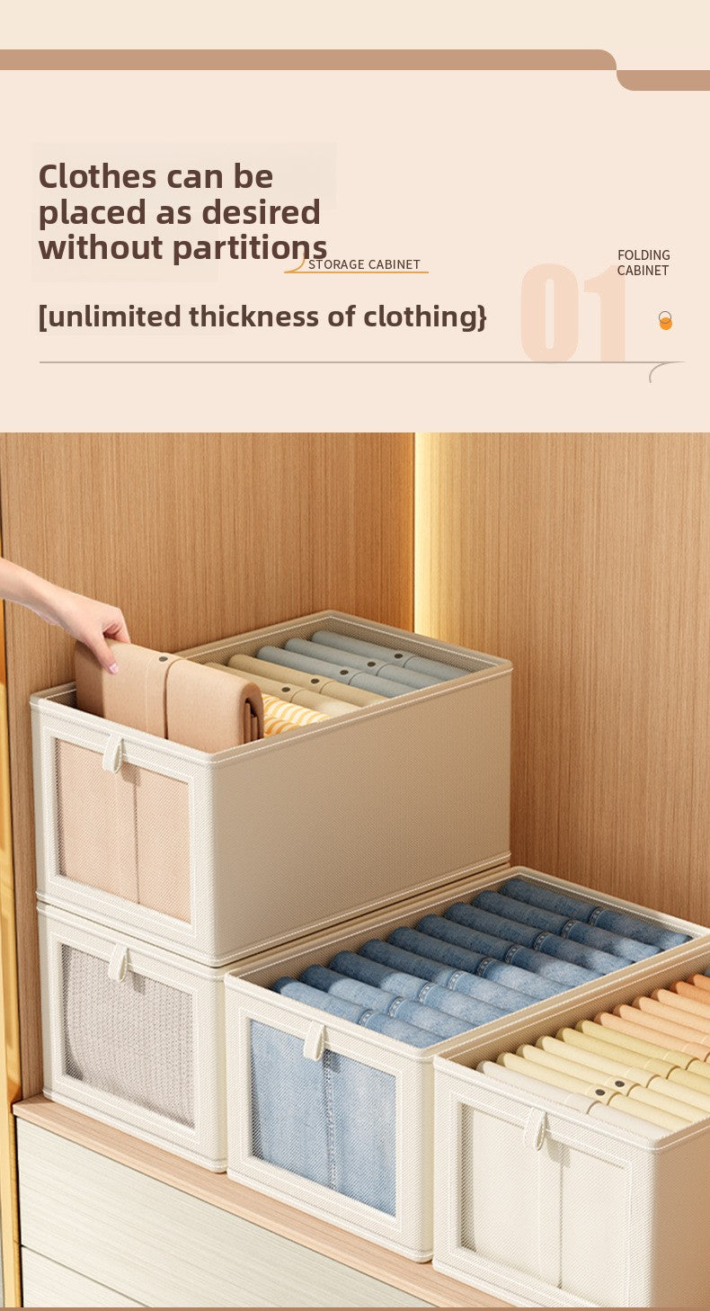 Oxford Cloth Window Bedroom Clothing Storage Box with Lid Household Clothes Dustproof Storage Bin Large Balcony Organizer Box