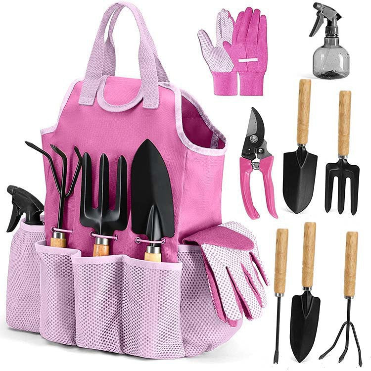 Amazon Gardening Tool Set Garden Tool Kit Scissors Gift 9-Piece Outdoor Garden Tool Set