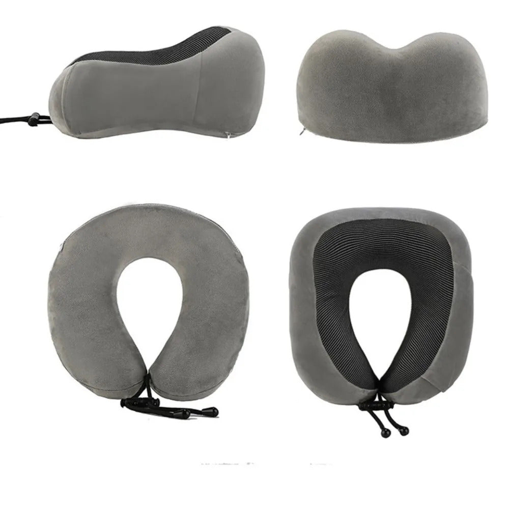 Memory Foam Cushion Without Carry Bag Travel essentials U Shaped Pillows Travel Pillow Neck Protect Neck Support