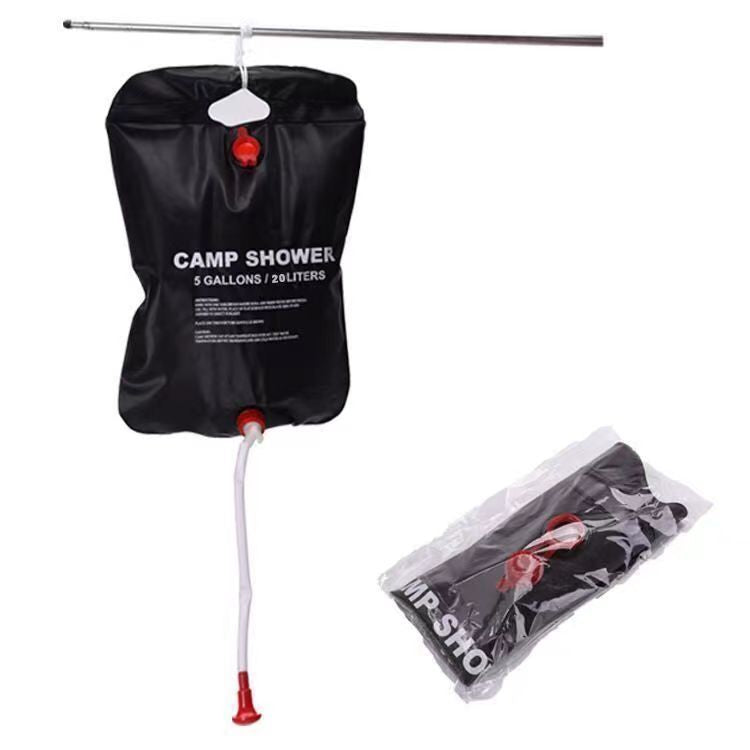 Outdoor Camping Shower Bag 20L Solar Hot Water Bag Outdoor Bath Shower Portable Water Storage Bag