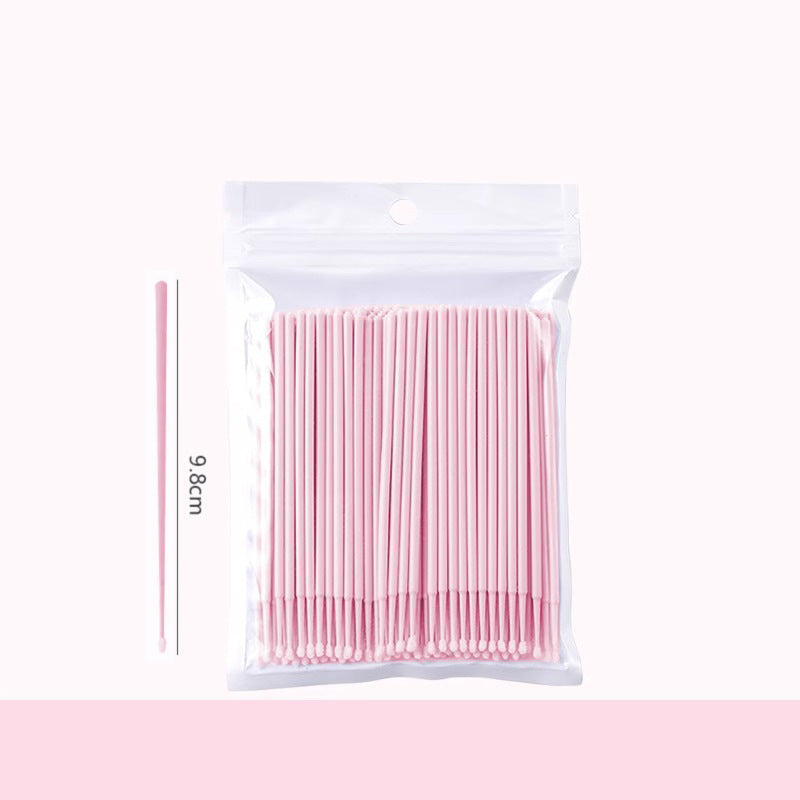 Nano Cotton Swab Makeup Special Changing the Makeup Eyeliner Remover Ultra-Fine Pointed Cotton Swab Eyelash Removal Eyelash Beauty Eyelash Tattoo Cleaning