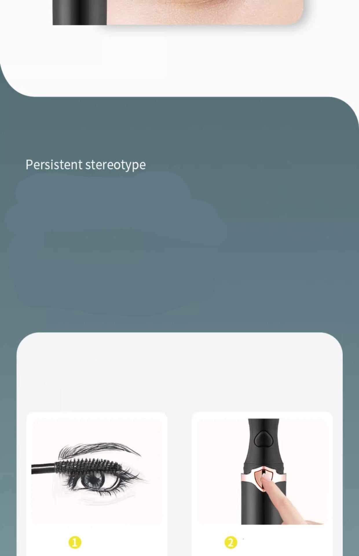 New Electric Eyelash Curler Rechargeable Heated Eyelash Shaping Curler Beauty Tool Electric Eyelash Curler