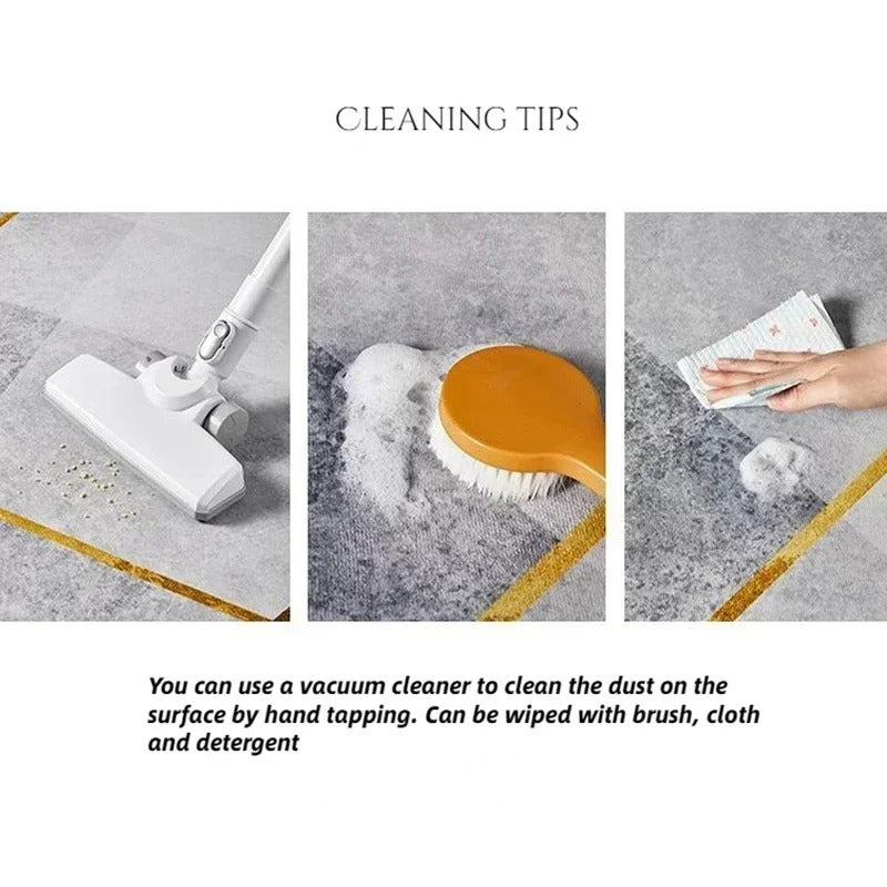 Vintage Bohemian High-end Luxury Carpet Retro Türkiye Persian Style Large Rug Classical Non Slip Washable Living Roon Floor Mat