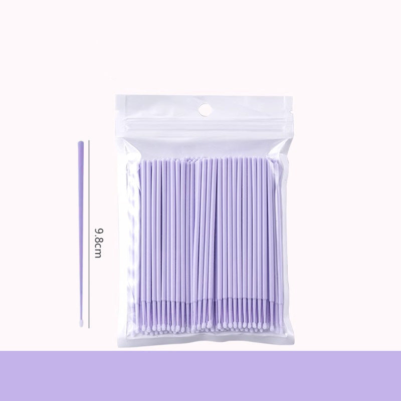 Nano Cotton Swab Makeup Special Changing the Makeup Eyeliner Remover Ultra-Fine Pointed Cotton Swab Eyelash Removal Eyelash Beauty Eyelash Tattoo Cleaning