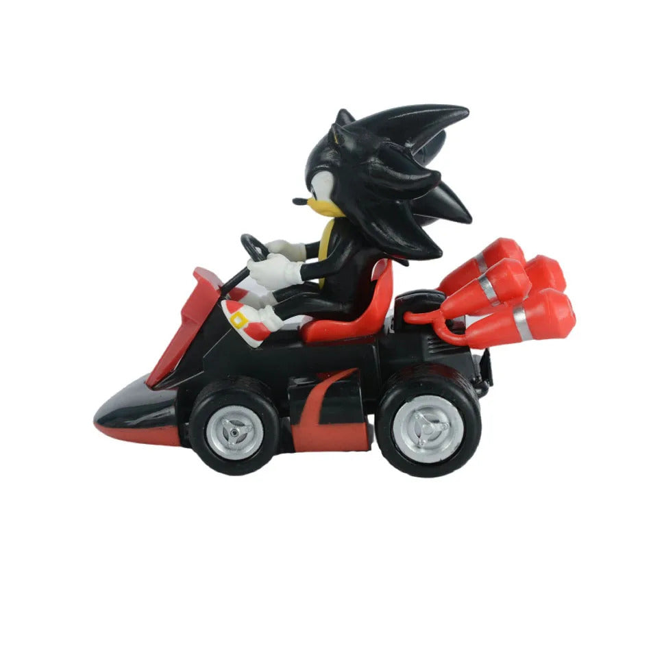 Sonic the Hedgehog Toy Car Kids Gift Birthday Gift Collection Decoration Desktop Decoration