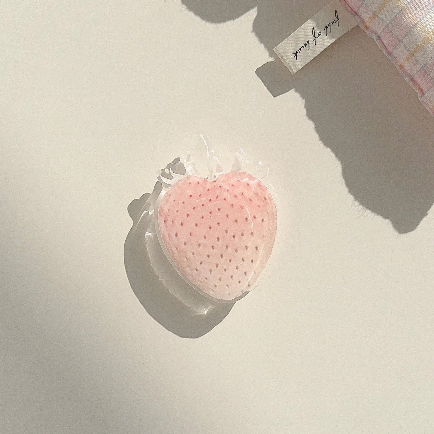 Girly Phone Stand Cute Strawberry Butterfly Boho Rainbow Heart Designs Adhesive Holder for Smartphones Samsung iPhone