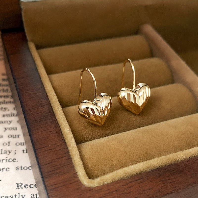 Vintage Earrings Fashion Versatile Ear Jewelry Niche Light Luxury High-end Accessories