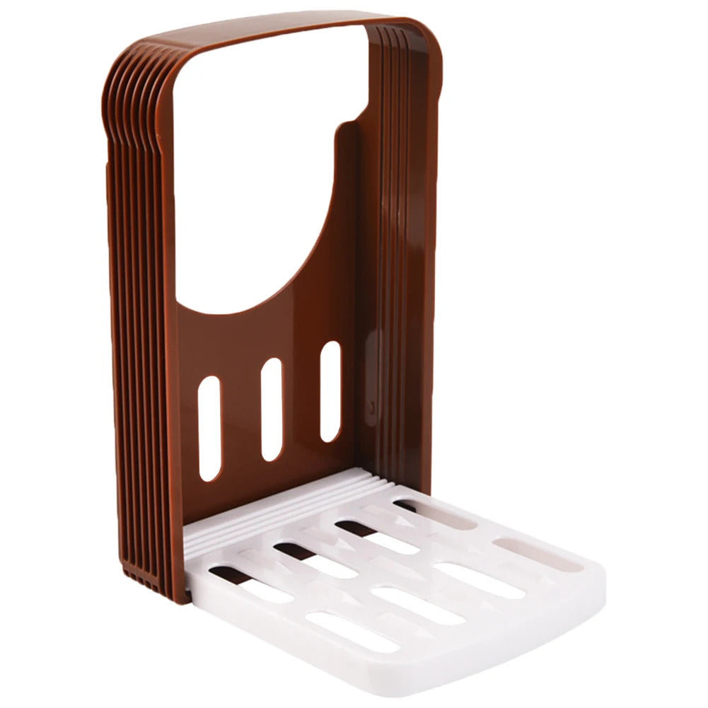 Toast Bread Slicer Stand DIY Foldable Toast Loaf Slicing Machine Multifunctional Bread Cutting Guide Tool for Homemade Bread